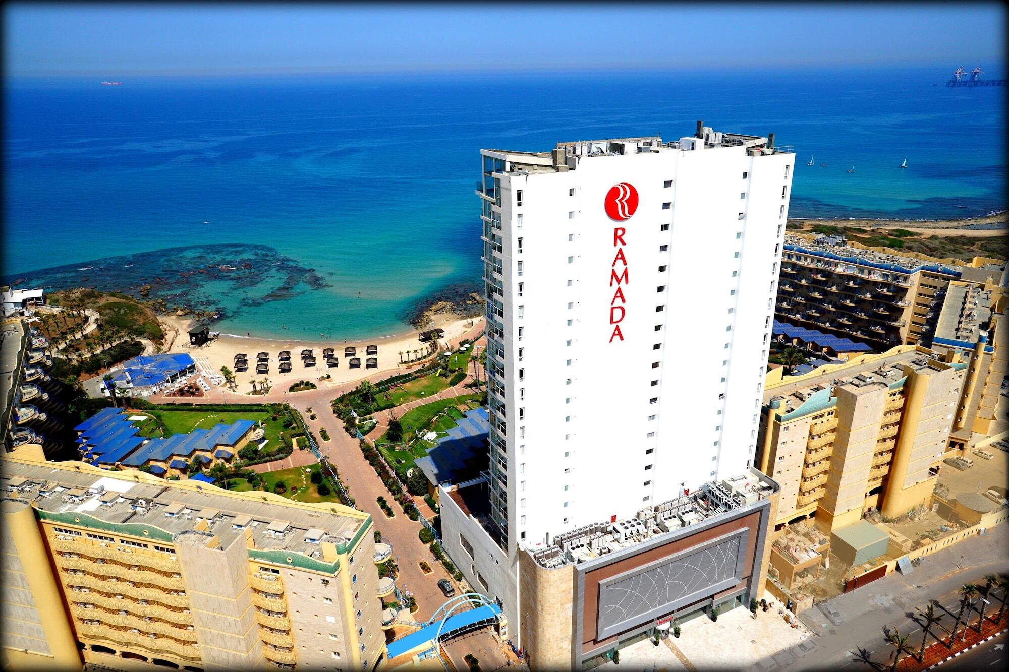 Ramada Resort Hadera Beach Exterior photo